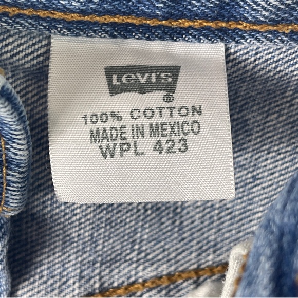 Classic Vintage Levi’s 501 Original Button Fly Mom Jeans 100% Cotton W30 x L32 - Picture 15 of 16